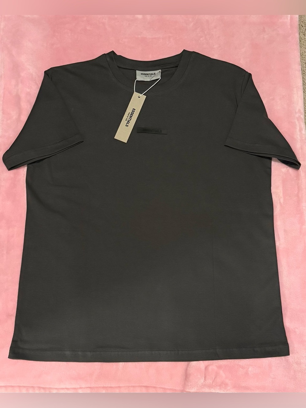 Essentials Top Fear of God Charcoal Gray